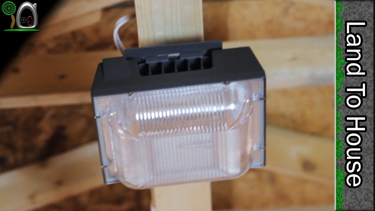 watershed JMKMGL 75w LED Canopy Light - Build a Workshop #31