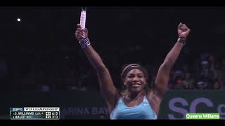 Serena Williams v. Simona Halep - Singapore 2014 Final Highlights