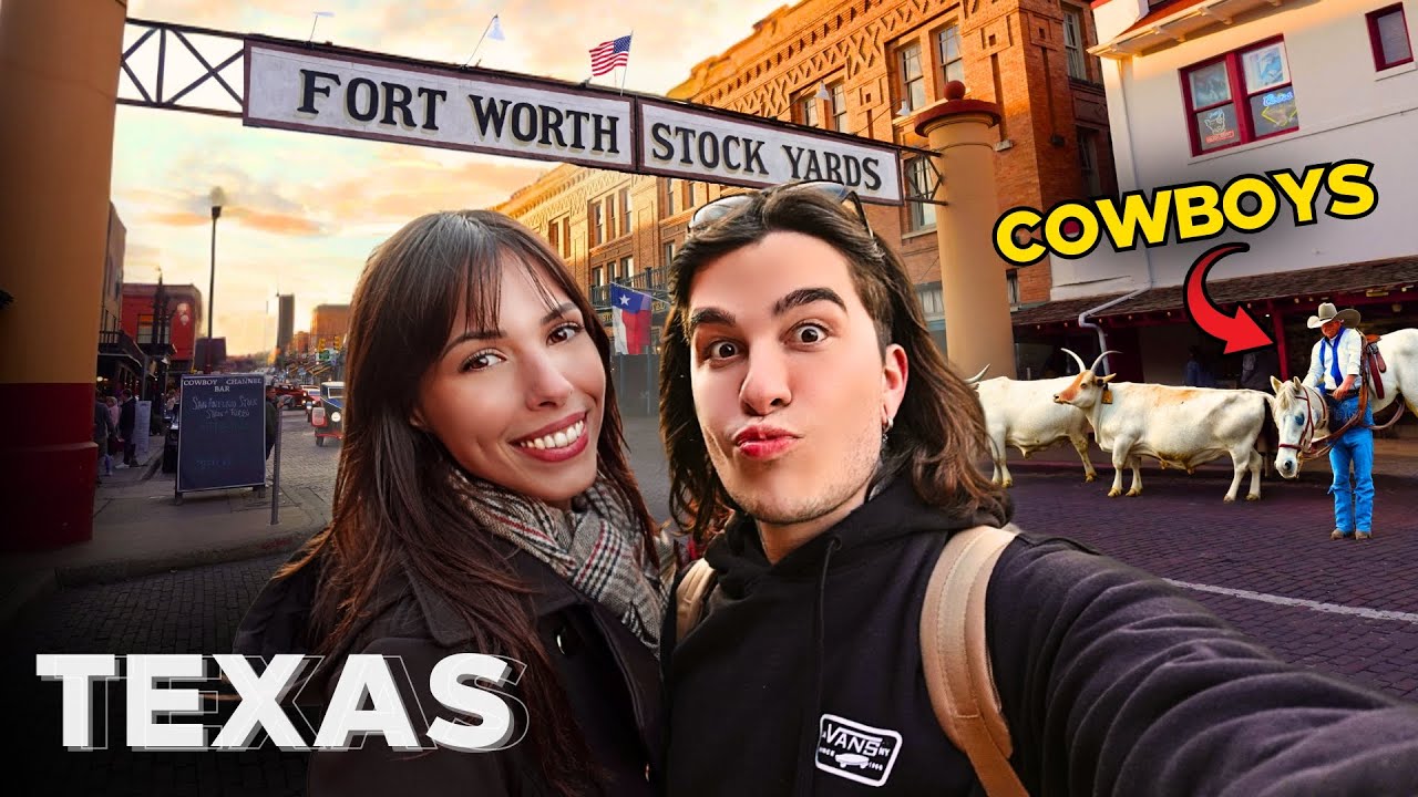 Essa cidade do TEXAS parou no tempo dos COWBOYS (Fort Worth)