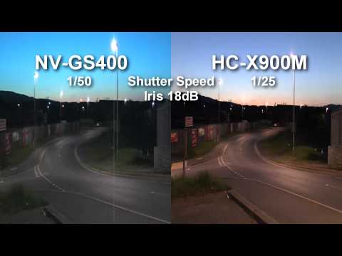 Camcorder comparison - Panasonic NV-GS400 vs HC-X900M