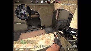 [CS:GO] collateral awp shot / HS no scope / Double kill