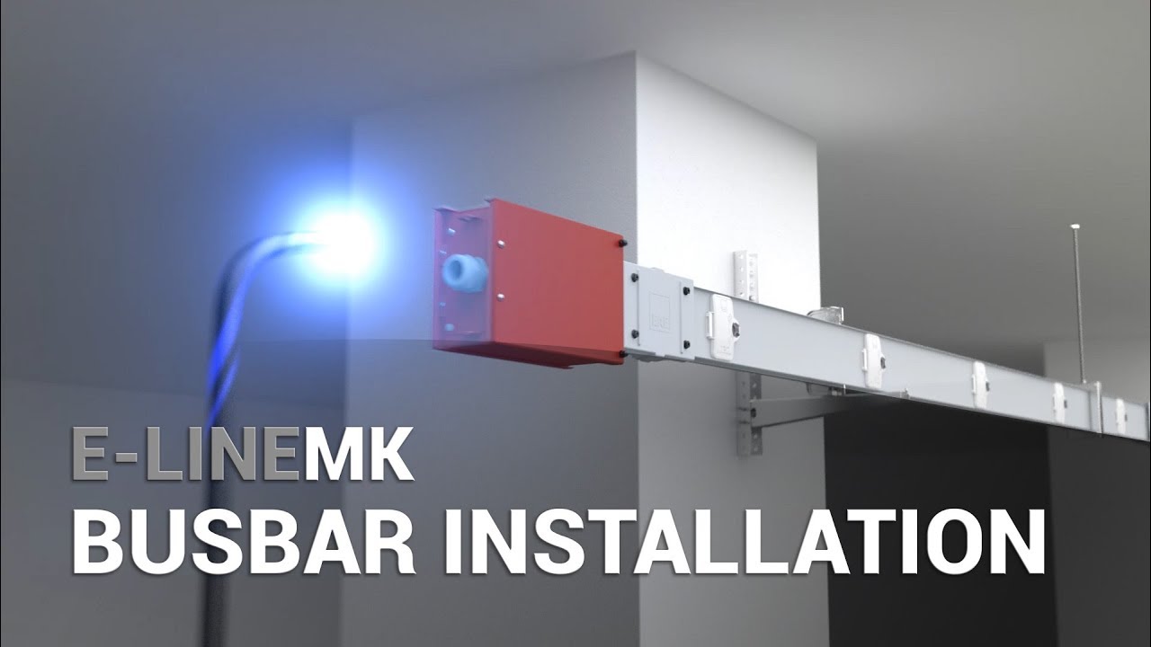 Busbar Installation Animation, E-Line MK