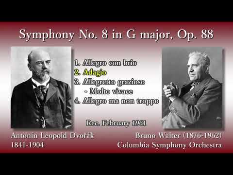 ドヴォルザーク Columbia SYMPHONY No,5 SPレコード6枚組 Dvořák: Symphony No. 8, Walter & ColumbiaSO (1961