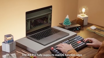 K8 Pro Custom Mechanical Keyboard Support 3 Device Connectivity