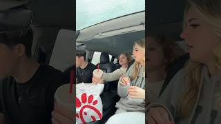 Chick Fil A Girl Takes My lemonade!