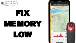 How To Fix And Solve Memory Low On Radar Go-X App | Easy Fix screenshot 2