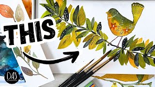 This One Trick Will Change Your Watercolor Life — My Drop-Wash Tip Breaks All the Rules!