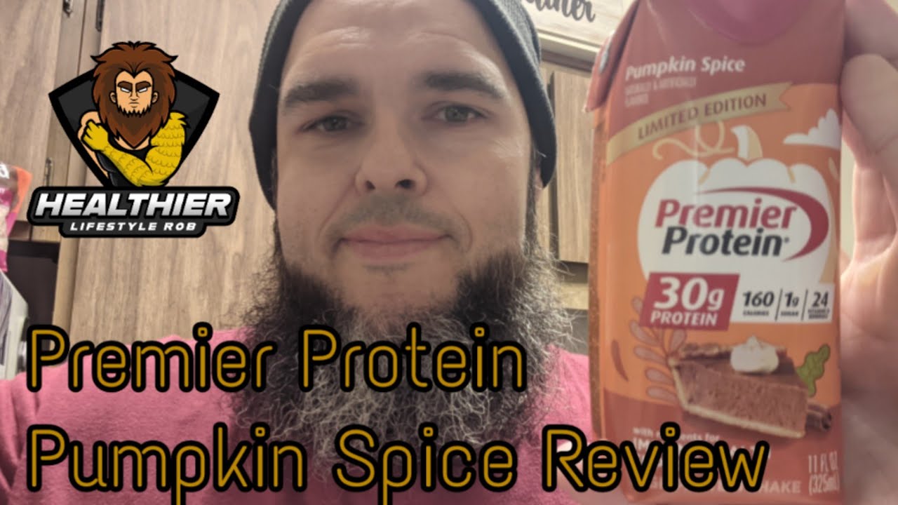 Limited Edition Pumpkin Spice Premier Protein Shake Review - YouTube