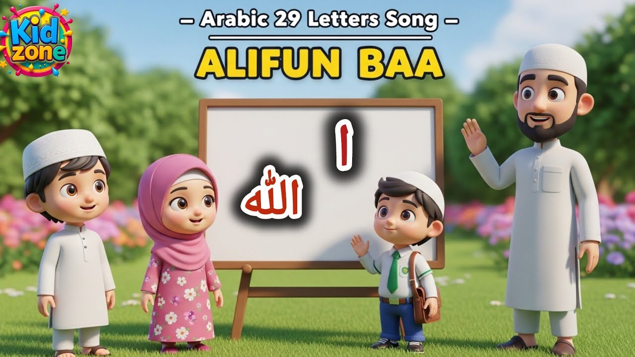 Alifun Allah Ba Baitullah | Alifun Baa Arabic song | Alifun Baa | Alifun Allah