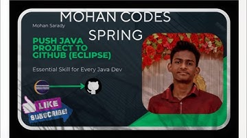 How to Push a Java Project to GitHub Using Eclipse | Step-by-Step Tutorial