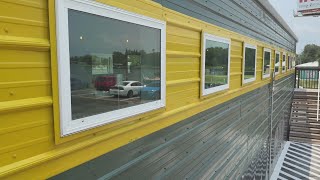 New business opens in Panama City's train-car inspired building