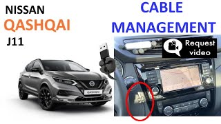 Nissan Qashqai: cable management (requested video)