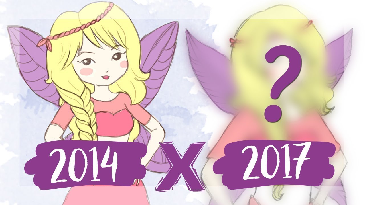 REDESENHANDO DESENHO ANTIGO | Draw this again Challenge - YouTube