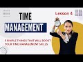 video04 5 Simple Things That Will Boost Your Time Management Skills