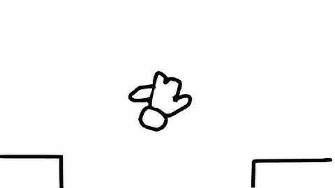 Jump Over Cliff animation i created using Wick Editor