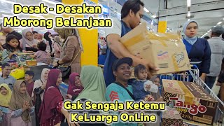 Dapat Arisan ‼️ Desak-Desakan MboRong BeLanja Buat Lebaran