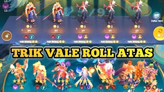 GUARANTEED EASY BOSS||LATEST COMMANDER VALE HIGH ROLL TRICK||FULL TIER 3 HEROES||MAGIC CHESS GOGO