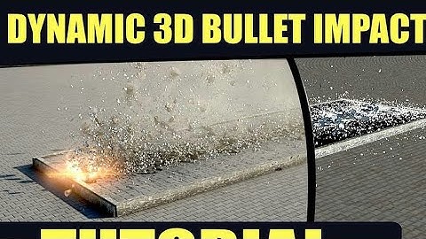 Dynamic bullet impact fractures vfx breakdown | cinema 4d, turbulence fd xparticles