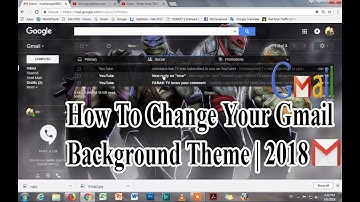 How To Change Your Gmail Background Theme | 2018