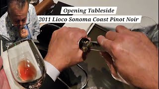POV - Opening Tableside 2011 Lioco Hirsch Vineyard Sonoma Coast Pinot Noir
