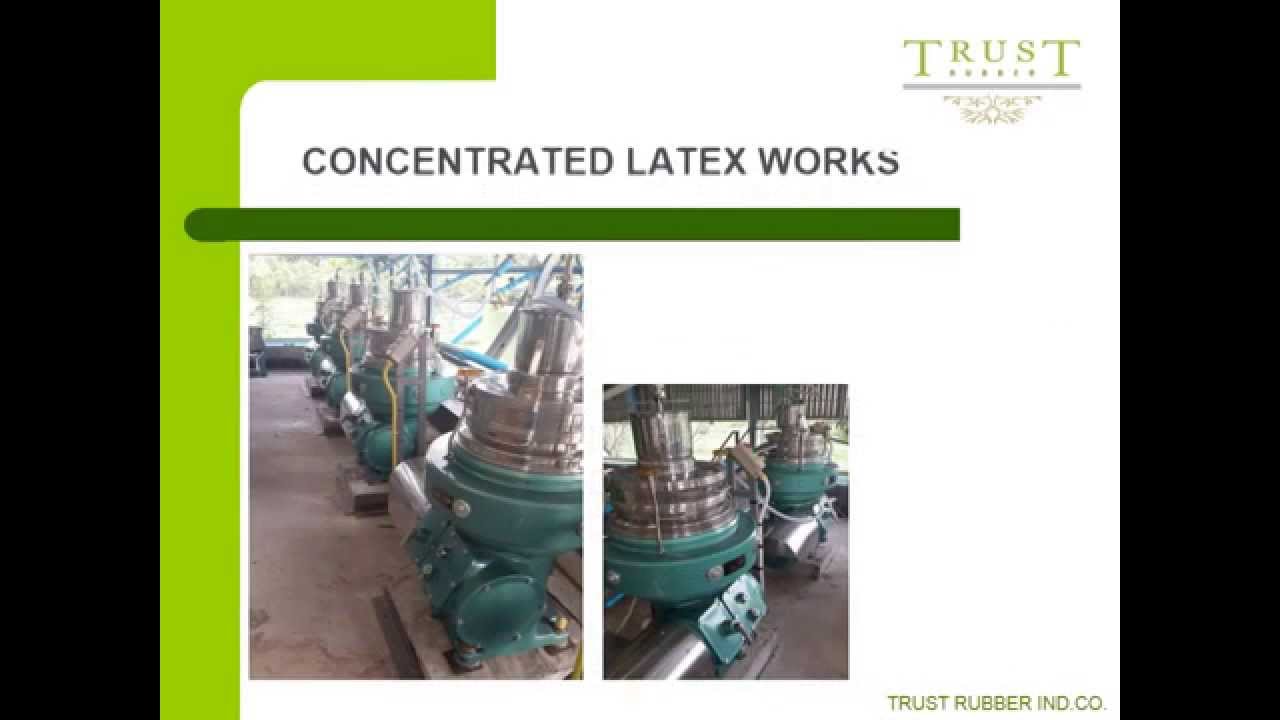 CONCENTRATED LATEX & STR 20 PRESENTATION 1