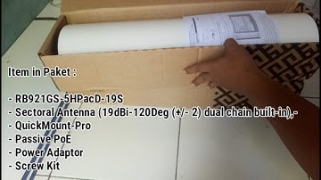 Embedded Sectoral 5Ghz MIMO RB921GS-5HPacD-19S (mANTBox-19s)