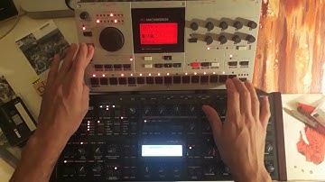 Elektron Machinedrum & Access Virus Ti Techno