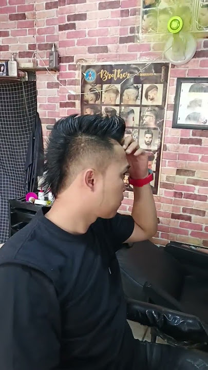 potongan rambut mohawk#trending #shorts #short @TC30-vlog