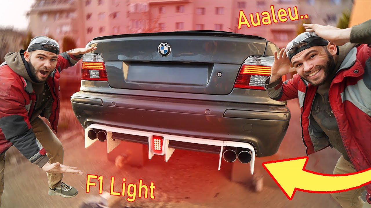Primul Difuzor Custom cu F1 Light.. pentru BMW E39! (Part 1)