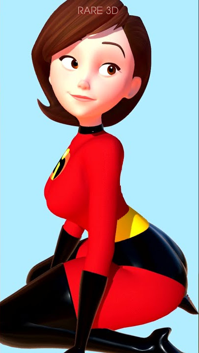 Elastigirl - Helen Parr (Incredible 2) 3D Model #shorts #rare3d