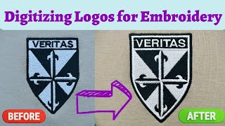 Digitizing a Logo for Machine Embroidery - Embroidery Medic