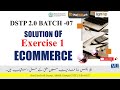 ecommerce exercise 1 batch 7 | dstp 2.0 batch 07 ecommerce exercise 1 solution