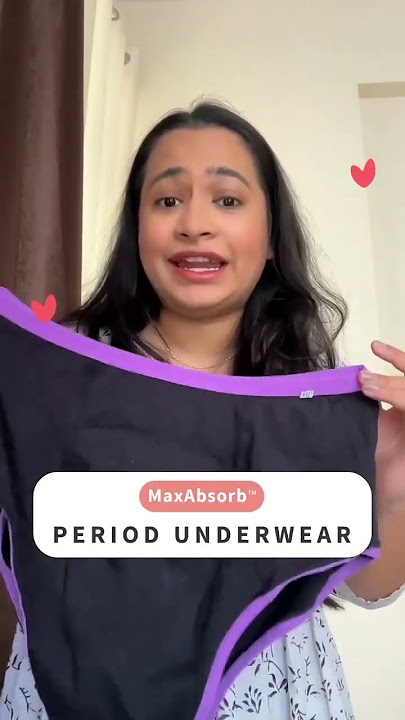 Stress Free Period with MaxAbsorb Period Underwear