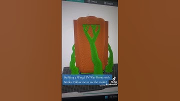 Watch how I use ORCA Slicer to design the perfect 3D-printed parts for my FPV drone! 🚁🖥️