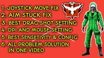 How to fix Aim Stuck Permanent Solution in Free Fire Phoenix Os darkmatter 4.7