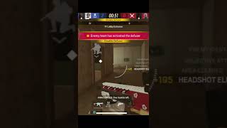 Gameplay 2 VS 2 Rainbow Six Mobile #r6mobile #rainbowsix #r6siege #rainbowsixsiegeclip #fps #r6 #fps