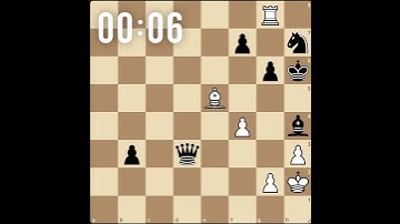 This Simple Chess Puzzle Will Test Your Brain! Find Mate in 2! 🧠♟ #chess #checkmateintwo