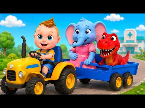 老麦克有个农场 | 怀孕的大象妈妈照顾歌 | What's Inside Mom's Belly!? Super Sumo - 兒歌與童謠 Kids Song