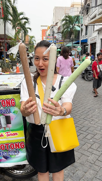 LONG STRAIGHT NOT BENDING BENDING .. THIS IS OLD SCHOOL ICE 🤣😂. Found in Pasar Baru, Central Jakarta
