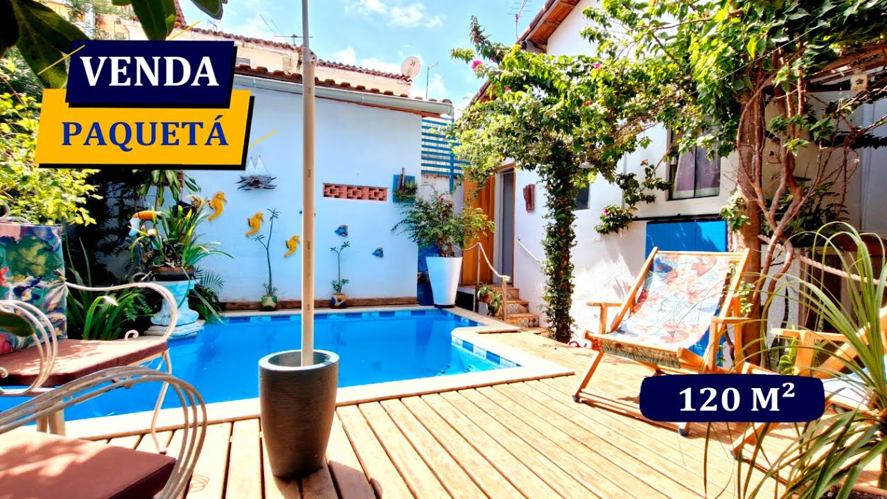 ILHA DE PAQUETÁ PRAIA DA MORENINHA LINDA CASA TÉRREA 335M² ANOS 50 REFORMADÍSSIMA LAZER PRIVATIVO