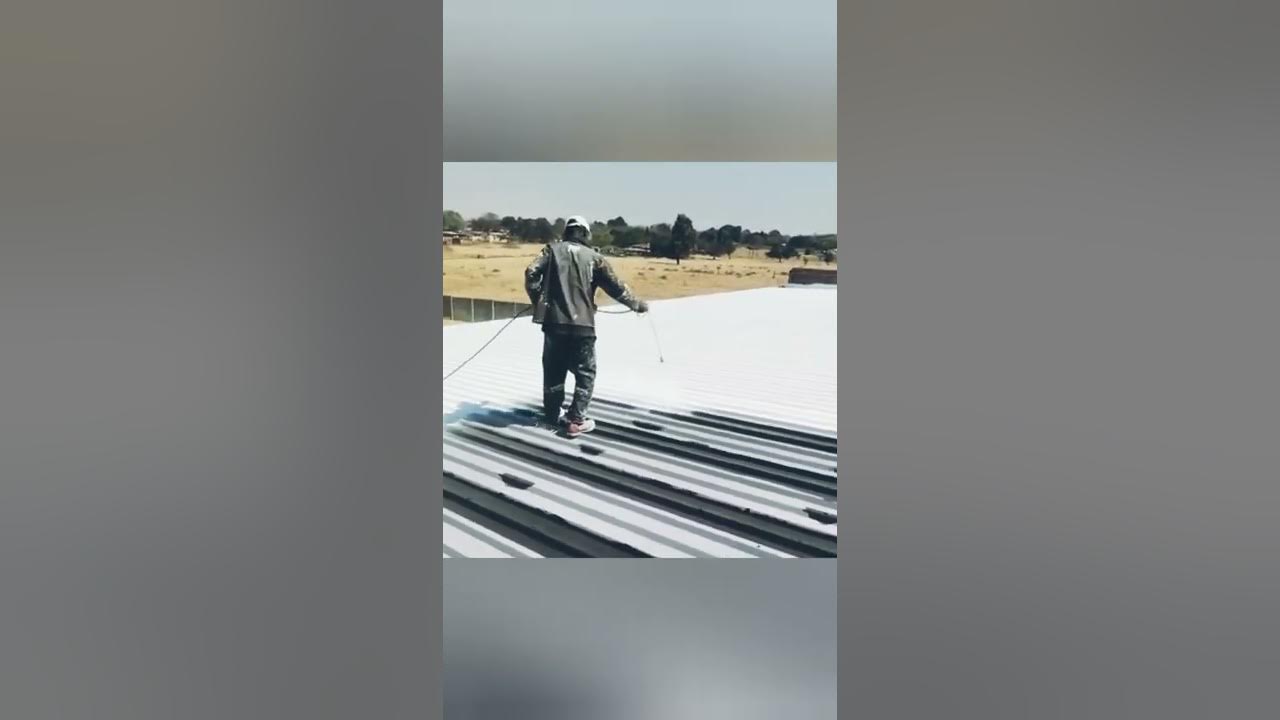 How te seal a Flat Roof with Liquid Rubber Rubber Sealant
