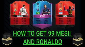HOW TO GET SBC 99 MESSI AND RONALDO!! | FUT PACK PACYBITS SBC