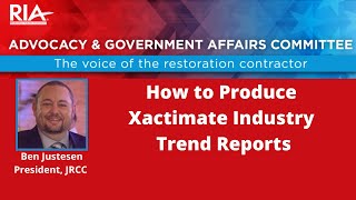 How to Produce Xactimate Industry Trend Reports | Ben Justesen
