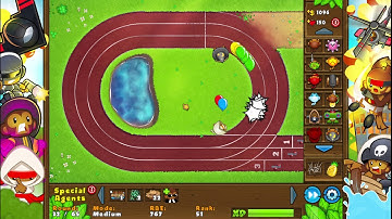 BTD5 Sprint Track Medium