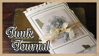 紙もの好きの雑記帳 171 紙の重なりを楽しむジャンクジャーナル - YouTube