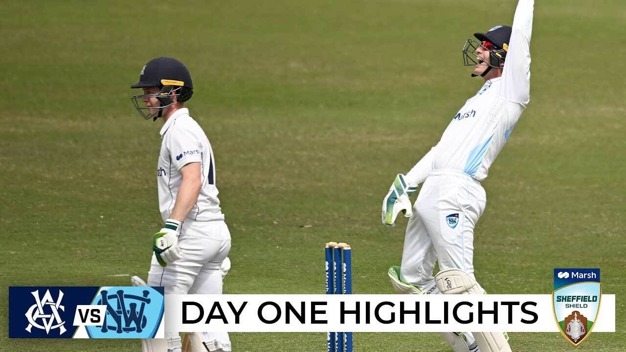 Abbott, Zampa give NSW the upper hand against Vics | Sheffield Shield 2022-23