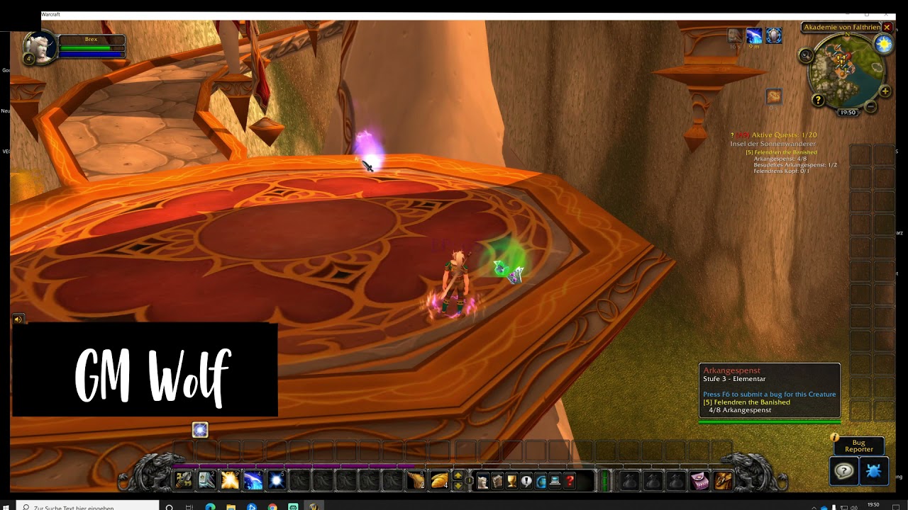 Besudelter Arkanspan | Polluted Arkanspan | WoW TBC Horde Quest | GM Wolf | World of Warcraft TBC