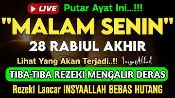 Putar Ayat ini Di Bulan Rabiul Akhir. Segala Hajad Dikabulkan, Rezeki Mengalir Deras, Aamiin