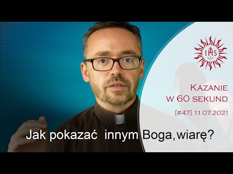 Kazanie w 60 sekund [#47] 15 Niedziela zwykła, rok B. Mk 6, 7-13 - Piotr Kropisz SJ