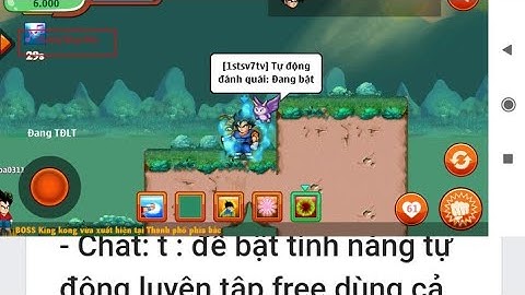 Ngọc Rồng Online | Pb Mod Load Map Max Nhanh và Tdlt Dùng Hết Skill